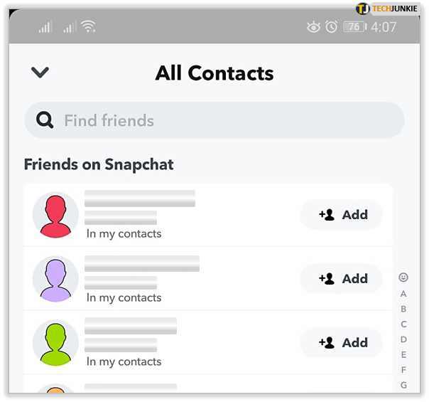 Comment ajouter quelqu'un que vous avez supprimé dans Snapchat