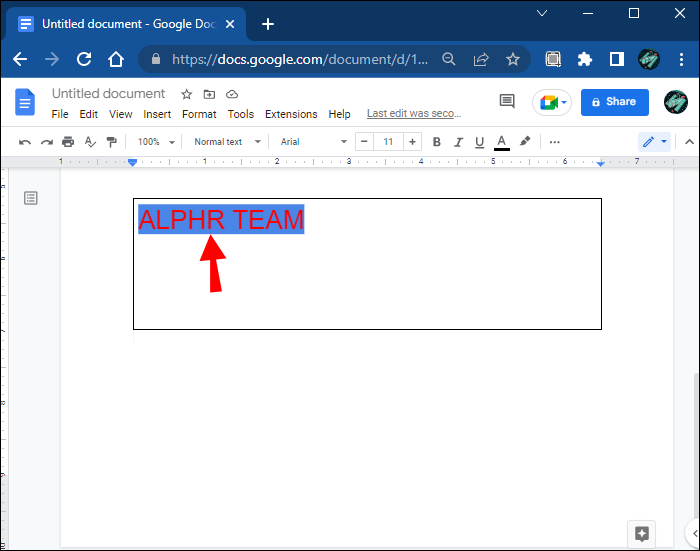 Comment ajouter une zone de texte dans Google Docs