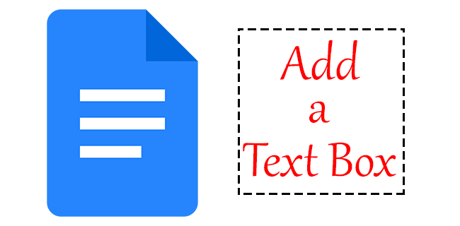 Comment ajouter une zone de texte dans Google Docs