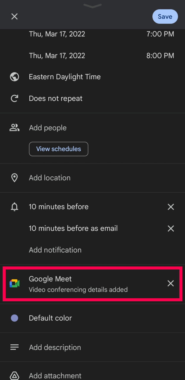 Comment planifier une réunion dans Google Meet